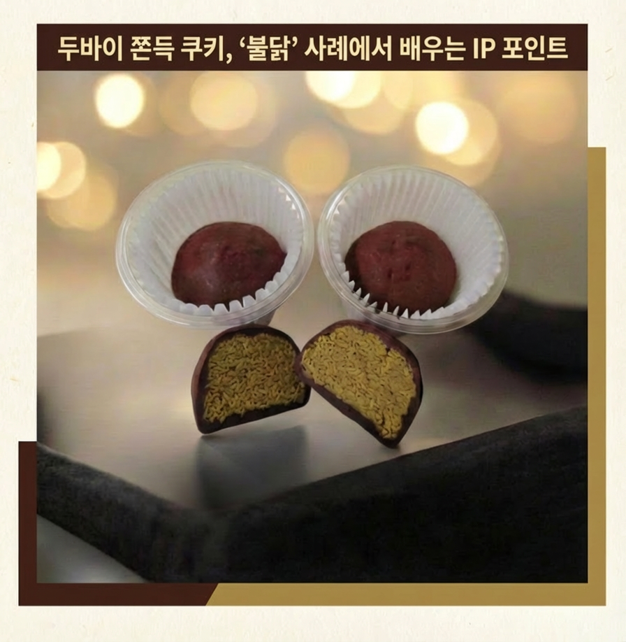 두바이 쫀득 쿠키, 두쫀쿠와 지식재산권 전략